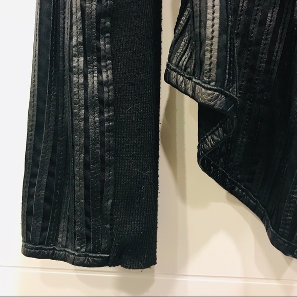 Line Leather Jacket - Picture 3 of 3